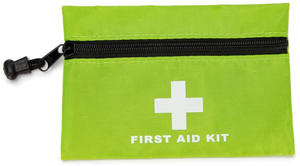 حقيبة إسعافات أولية خضراء فارغة للتنزه والتخييم وركوب الدراجات